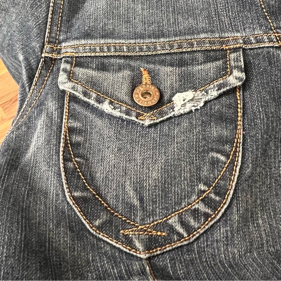 Jeanstar Jean jacket women’s size L, preowned - Picture 3 of 9
